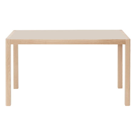 MUUTO Workshop table grey lino  - 130 x 65