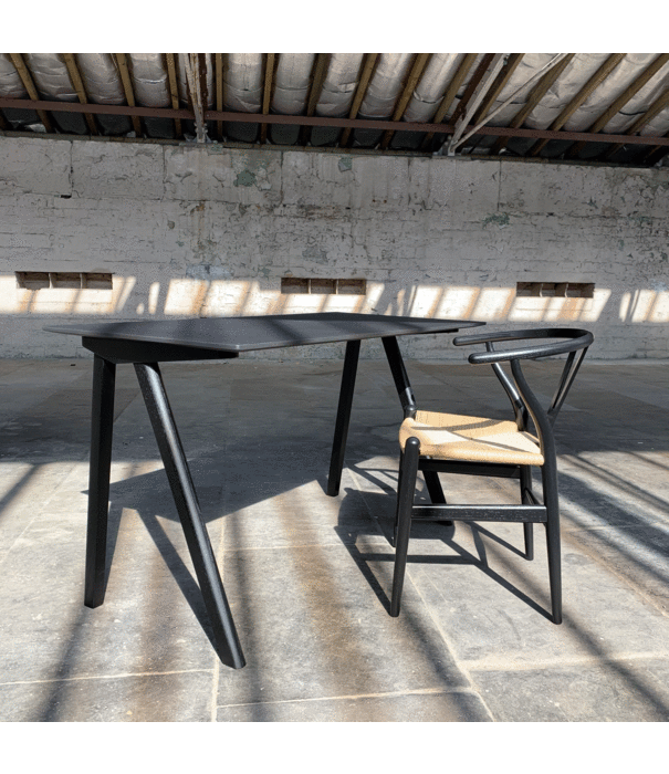 Hay  Hay - Cph 90 desk black oak - 130 cm.