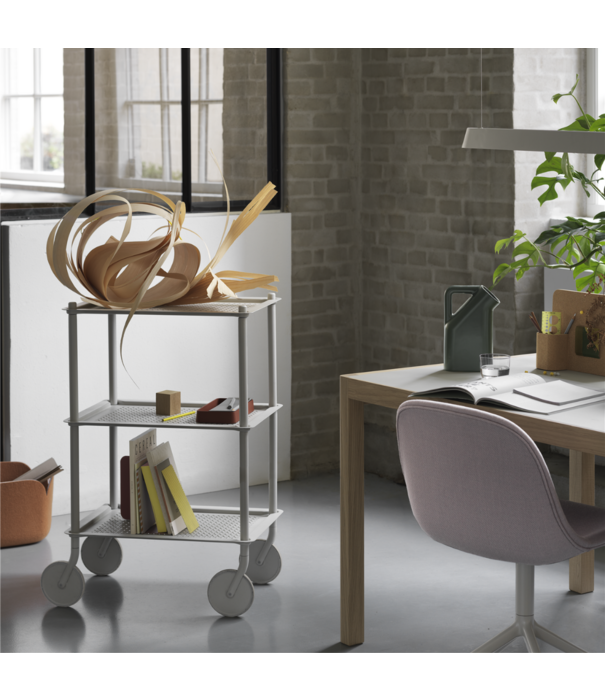 Muuto  Muuto - Workshop table black lino 130 cm.