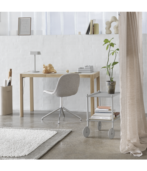 Muuto  Muuto - Pebble vloerkleed - licht grijs