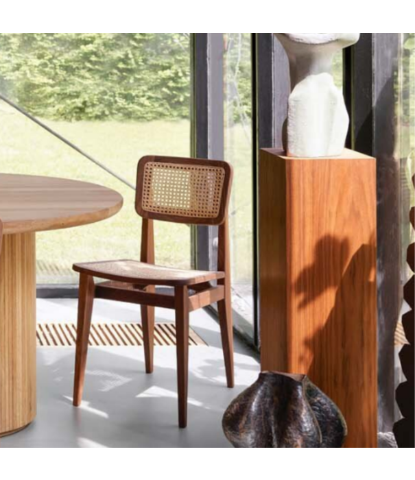 Gubi  Gubi C-Chair Eetkamerstoel Frans riet