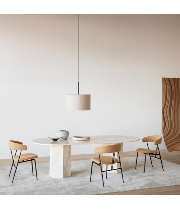 Gubi  Gubi Violin Dining Chair fully upholstered, variants