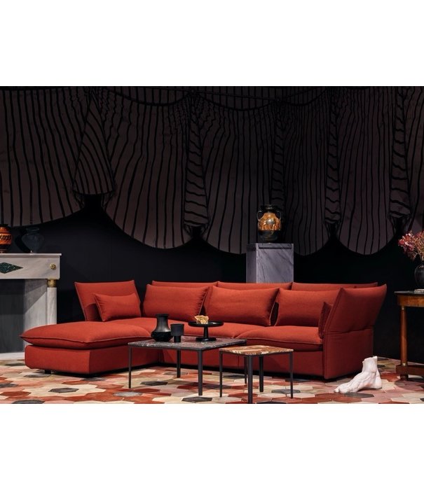 Vitra  Vitra Mariposa Hoekbank, ottoman rechts