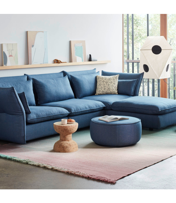 Vitra  Vitra Mariposa Hoekbank, ottoman rechts