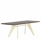 Vitra - EM tafel gerookt eiken / ecru frame - 240 x 90