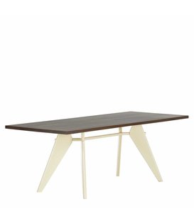 Vitra - EM tafel gerookt eiken/ecru frame - 240 x 90