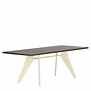 Vitra - EM table smoked oak / ecru frame - 240 x 90