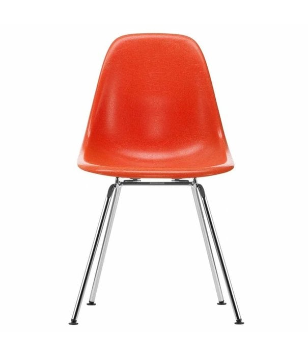 Vitra  Eames DSX Fiberglass  Stoel , chrome tube onderstel