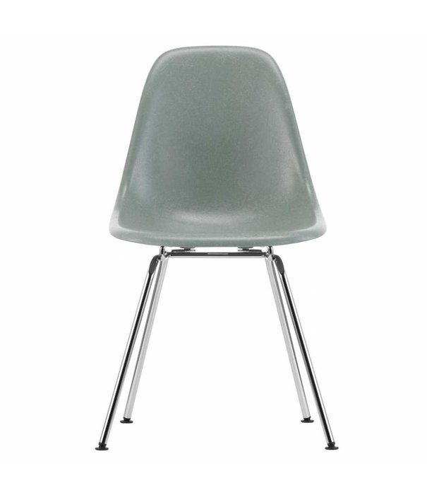 Vitra  Eames DSX Fiberglass Side Chair tube base chrome