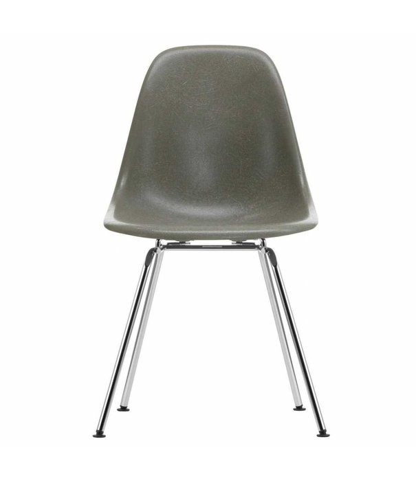 Vitra  Eames DSX Fiberglass Side Chair tube base chrome
