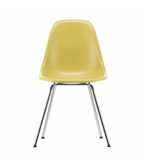 Vitra  Eames DSX Fiberglass Side Chair tube base chrome