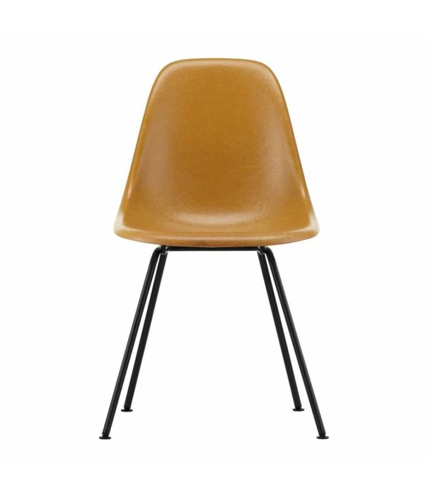 Vitra  Vitra - Eames fiberglass side stoel DSX Zwart