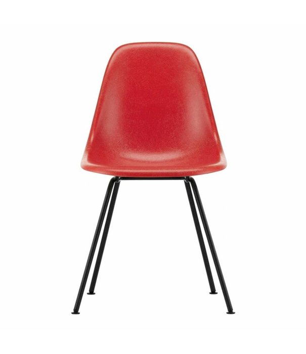 Vitra  Vitra - Eames fiberglass side chair DSX Black