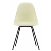 DSX Eames Fiberglass  Side Chair, black tube base