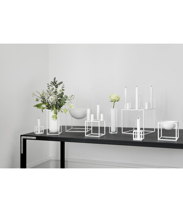 Audo Audo - Kubus 1 candleholder black