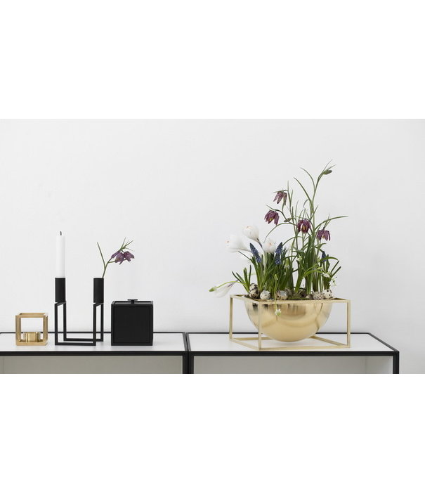 Audo Audo - Kubus T Kandelaar messing