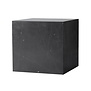 Audo - Plinth Cubic bijzettafel - black Marquina marmer