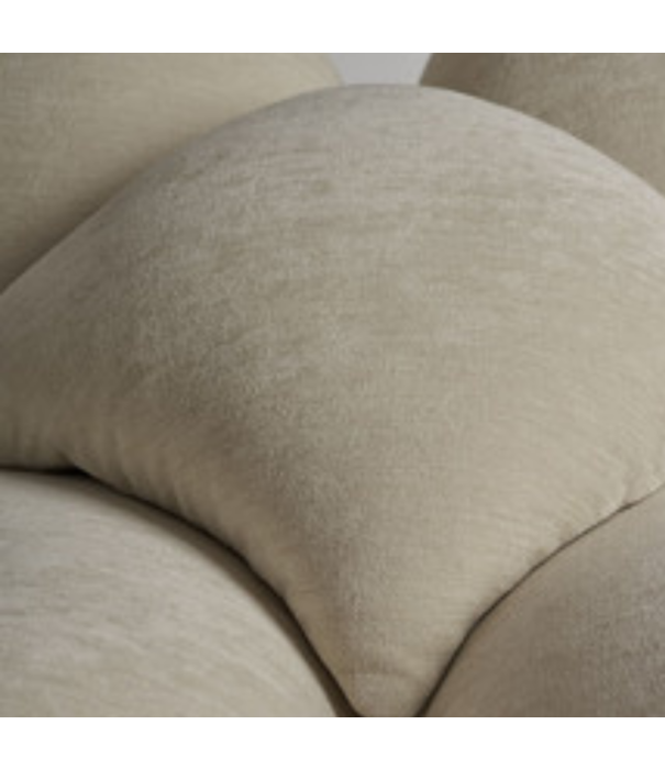 Gubi  Pacha Bank 2-zitter met arm en midden arm, belsuede