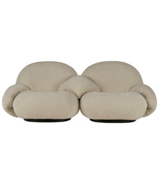 Gubi - Pacha 2-seater Sofa incl. middle armrest