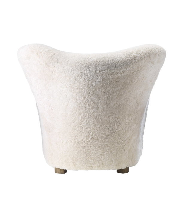 Audo Audo The Tired Man lounge chair Skandilock Moonlight sheepskin