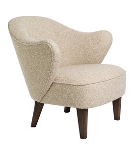 By Lassen: Ingeborg lounge chair - smoked oak base