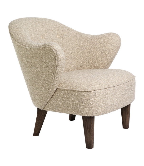 By Lassen By Lassen: Ingeborg lounge chair - smoked oak base