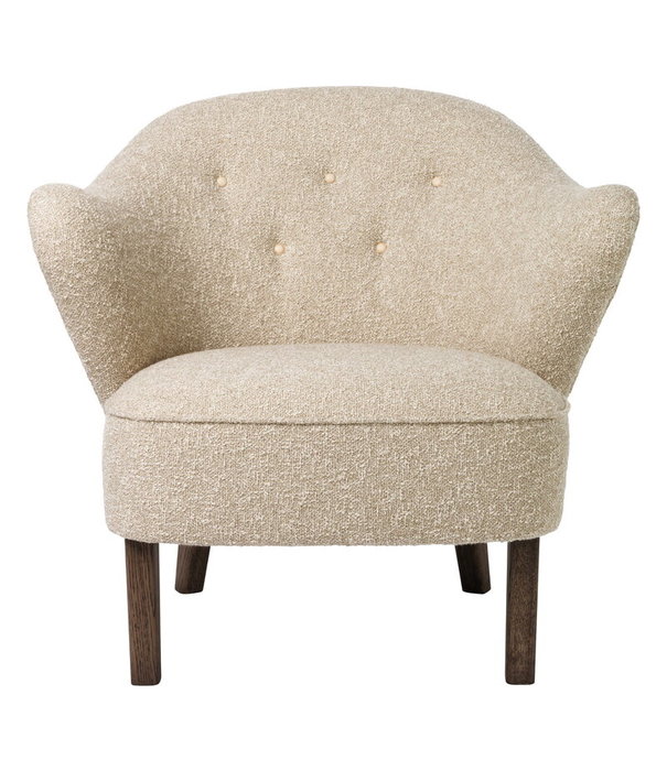 By Lassen By Lassen: Ingeborg lounge chair - smoked oak base