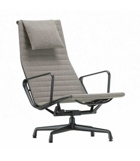 Vitra - Aluminium Chair EA 124 lounge chair,- swivel