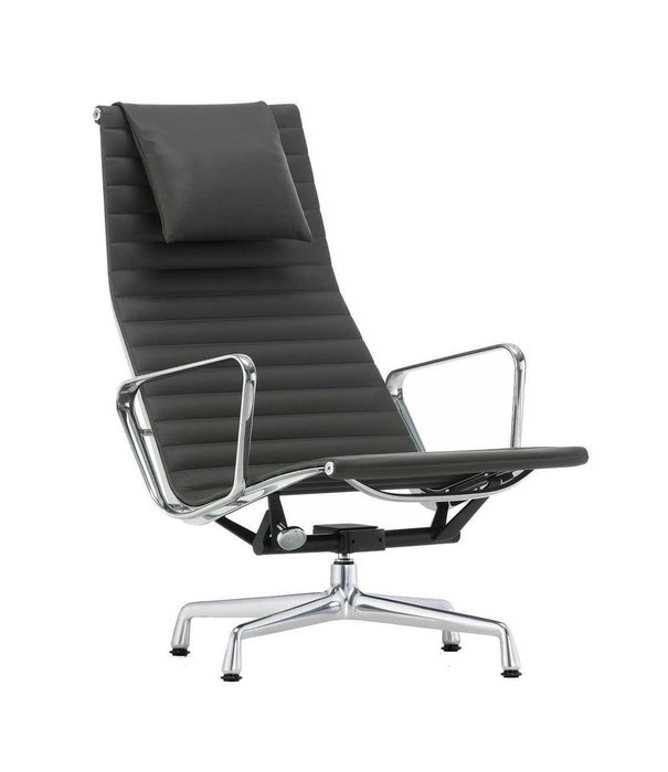 Vitra  Vitra - Aluminium Chair EA 124 lounge stoel