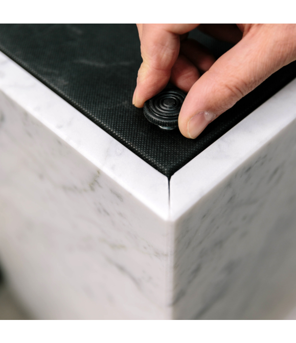 Audo Audo Plinth Cubic Coffee Table Kendzo marble