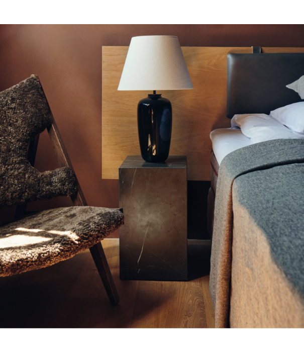 Audo Audo Plinth Low Coffee Table Kendzo marble