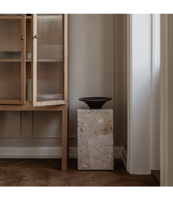 Audo Audo Plinth Low Coffee Table Kendzo marble