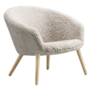 Model 2632 Ditzel lounge chair,  Moonlight sheepskin