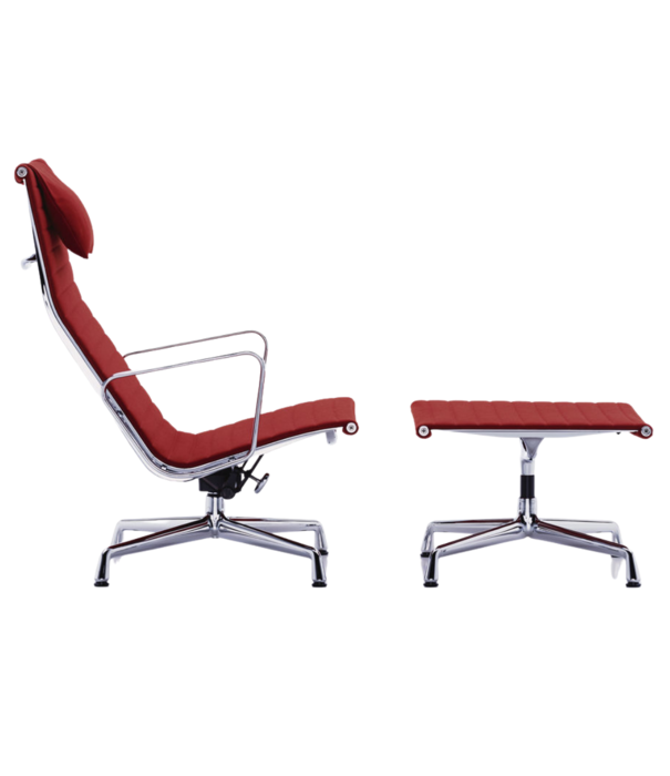 Vitra  Vitra - Aluminium Chair EA 124 lounge stoel