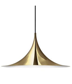 Semi Hanglamp Metal medium 47x 23,5