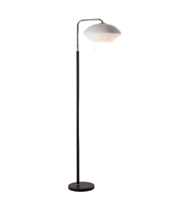 Artek  Artek - A811 tube nickel plated brass floor lamp