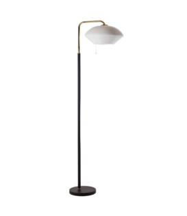 Artek - A811 tube gepolijst messing vloerlamp