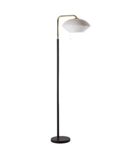 Artek - A811 tube polished brass floor lamp
