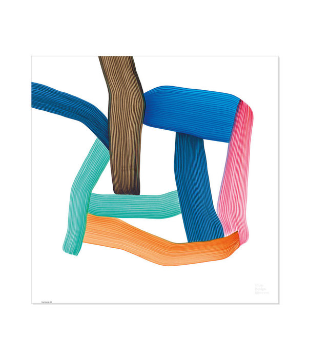 Vitra  Vitra Poster Ronan Bouroullec Drawing, Multicolor
