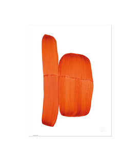 Vitra Poster Ronan Bouroullec Drawing Orange