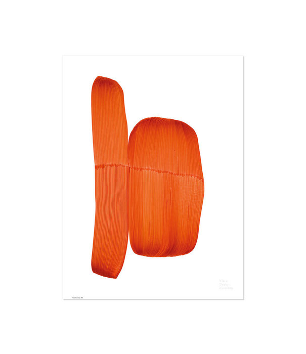 Vitra  Vitra - Poster Ronan Bouroullec Drawing - Orange
