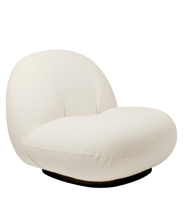 Gubi  Pacha Lounge Chair fabric Harp 24 ivory