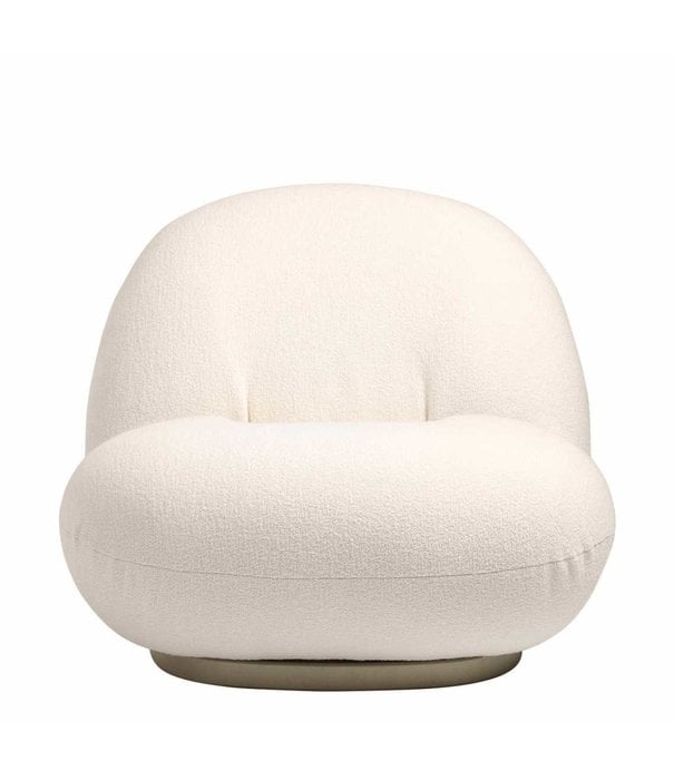 Gubi  Pacha Lounge Chair fabric Harp 24 ivory