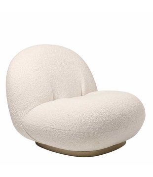 Gubi - Pacha lounge chair  - fabric Karakorum 001