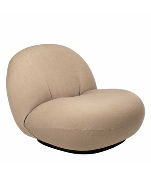 Gubi - Pacha lounge chair  - fabric Vidar 333