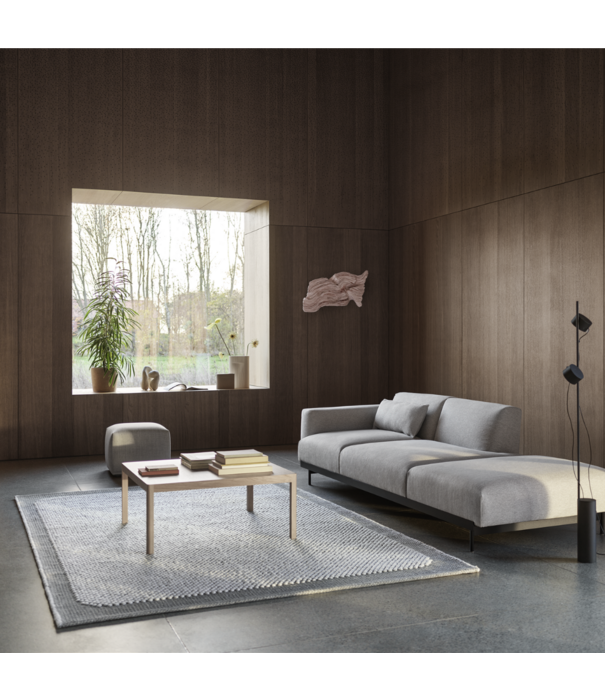 Muuto  Muuto - In Situ 2-seater Sofa config. 3 - fabric Clay 12