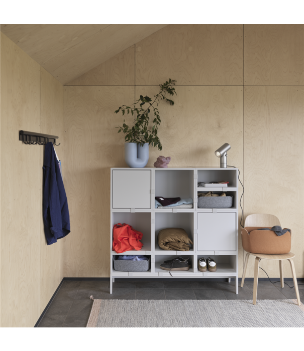 Muuto Visu Wood Dining Chair dusty green