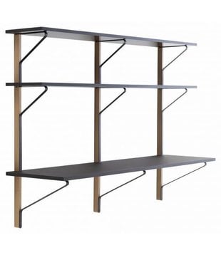 Artek - Kaari Wall Shelf w. desk REB 010