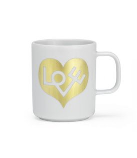 Vitra Coffee Mug Love Heart, gold