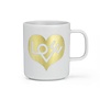 Vitra Coffee Mug Love Heart, gold